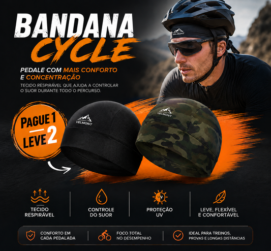 [PAGUE 1 LEVE 2] Bandana Respirável Velmont